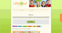 Desktop Screenshot of litteratout.com